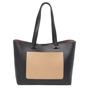 Donna Karan Karla Leather East/West Tote
